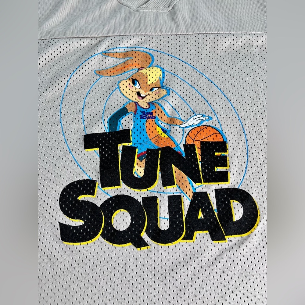 Oversized Printed Mesh T-shirt Space Jam 2 size Medium - Picture 3 of 10